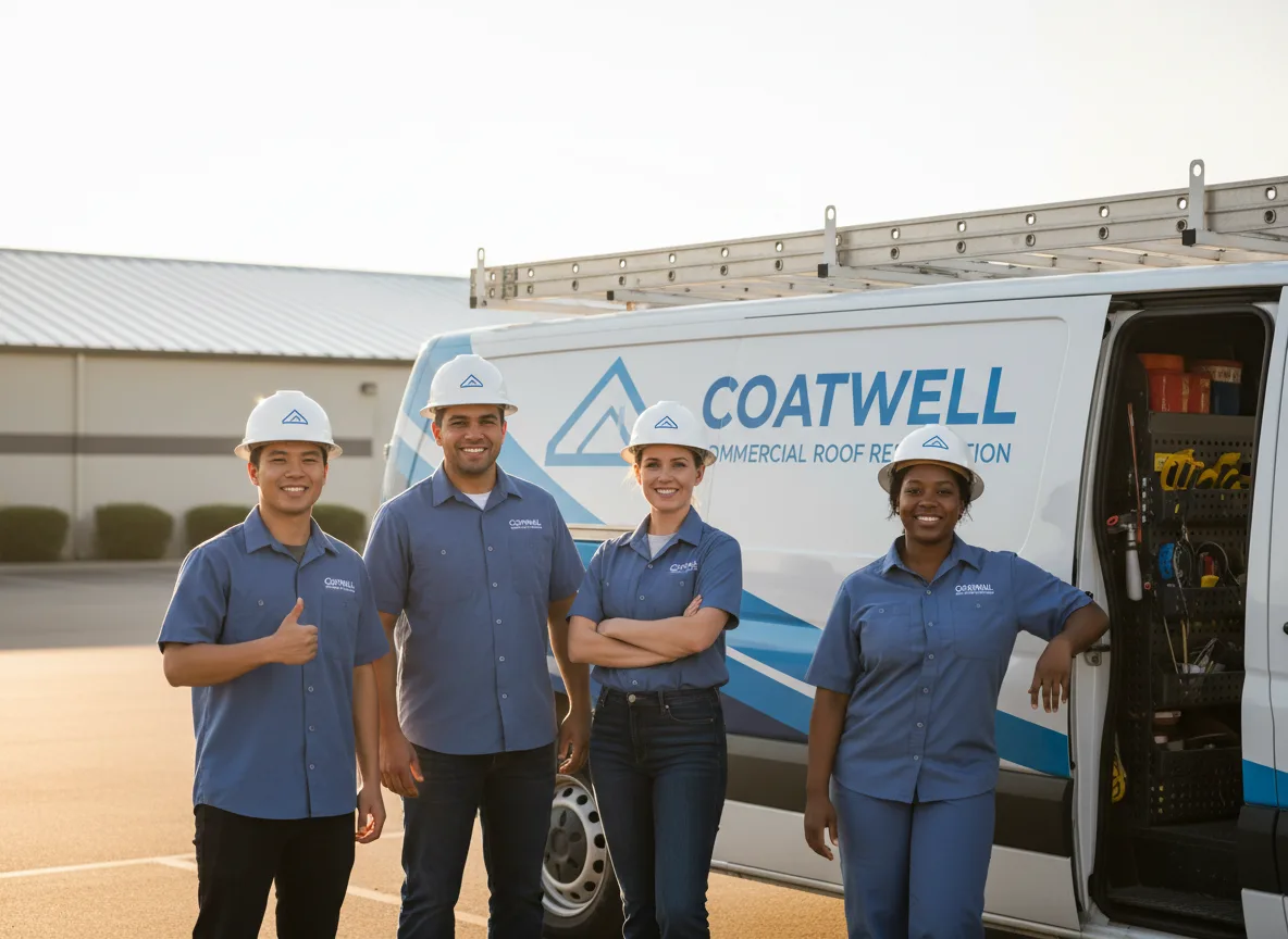 Commercial roof coating company in Maramec, OK